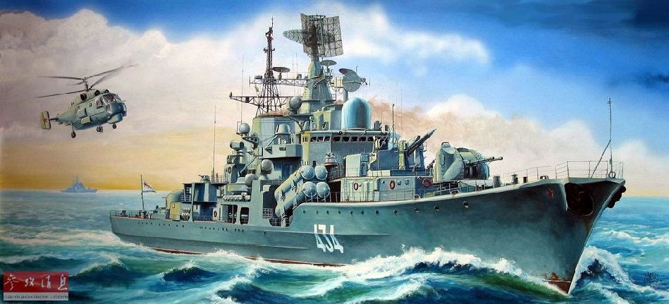 二战名舰pk现代战舰海量手绘大放送