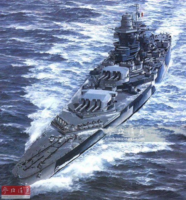 二战名舰pk现代战舰 海量手绘大放送